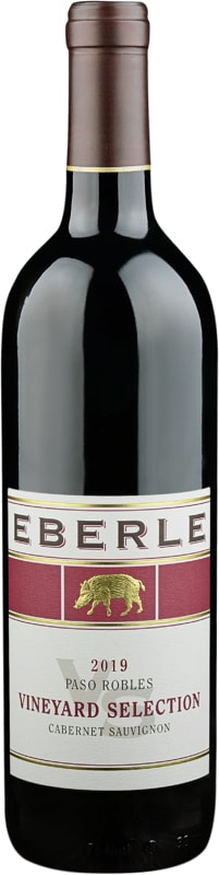 Eberle Vineyard Selection Cabernet Sauvignon 2019 Front Bottle Shot