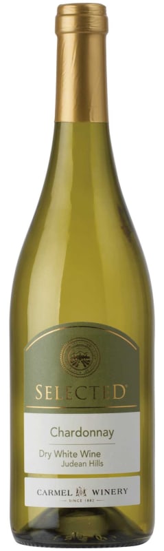 Carmel Selected Chardonnay (OU Kosher) 2018 Front Bottle Shot