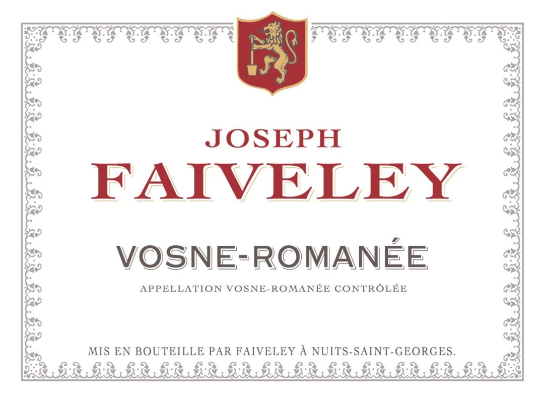 Faiveley Vosne-Romanee 2013 Front Label