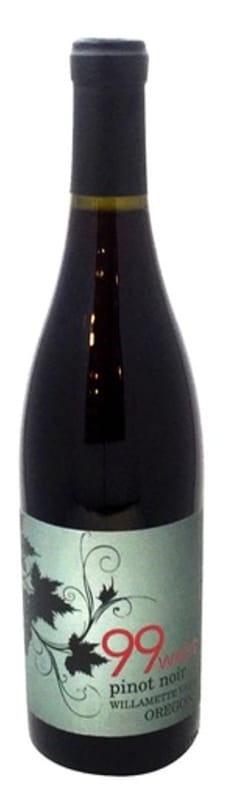 99 West Pinot Noir 2017 Front Bottle Shot
