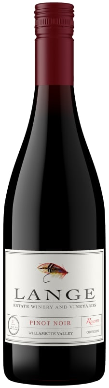 Lange Winery Reserve Pinot Noir 2022 Front Bottle Shot