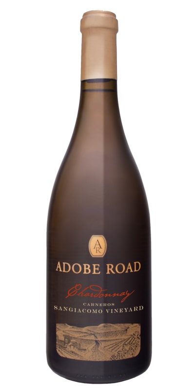Adobe Road Sangiacomo Vineyard Chardonnay 2018 Front Bottle Shot