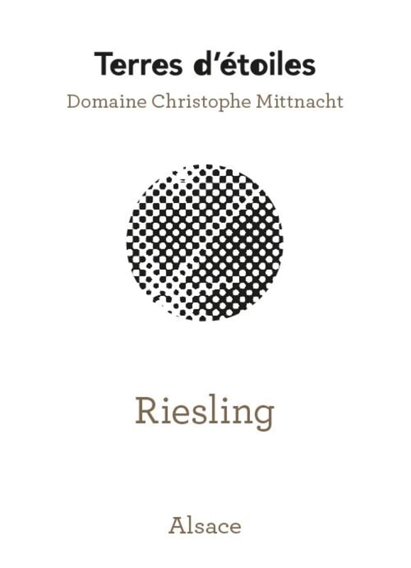 Domaine Mittnacht Freres Terres d'Etoiles Riesling 2018 Front Label