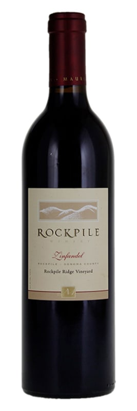 Mauritson Rockpile Rockpile Ridge Vineyard Zinfandel 2019 Front Bottle Shot