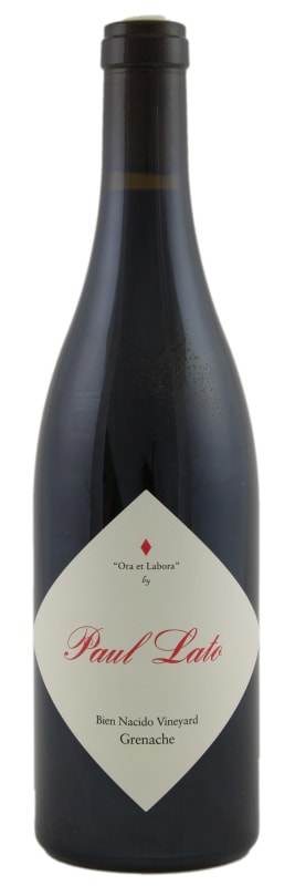 Paul Lato Ora et Labora Bien Nacido Vineyard Grenache 2018 Front Bottle Shot
