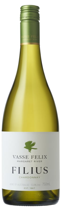 Vasse Felix Filius Chardonnay 2023 Front Bottle Shot