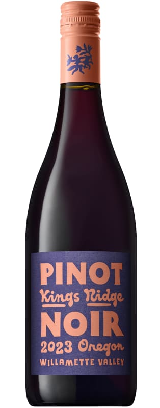 Kings Ridge Pinot Noir 2023 Front Bottle Shot