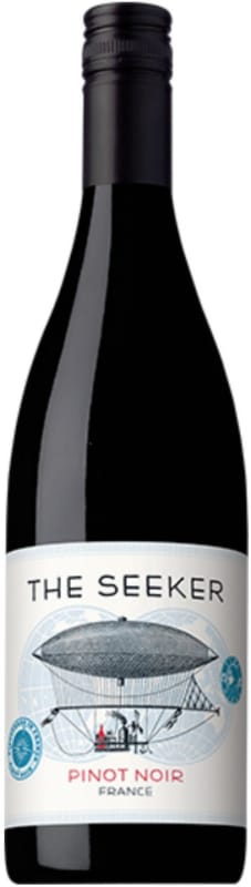 The Seeker Pinot Noir 2016 Front Bottle Shot