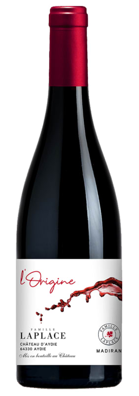 Famille Laplace Madiran l'Origine Rouge 2018 Front Bottle Shot