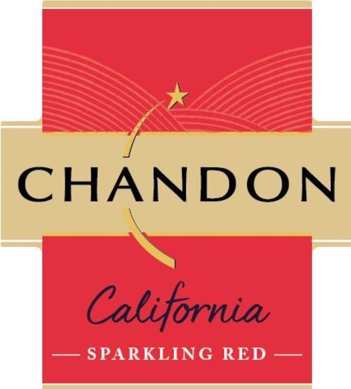 Chandon Sparkling Red Front Label