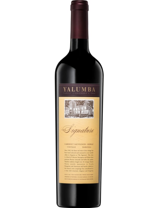 Yalumba The Signature Cabernet-Shiraz 2014 Front Bottle Shot