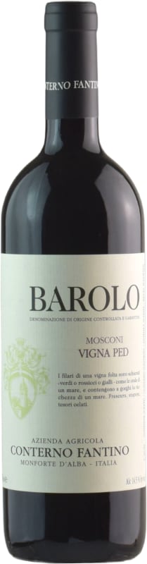 Conterno Fantino Barolo Mosconi Vigna Ped 2020 Front Bottle Shot