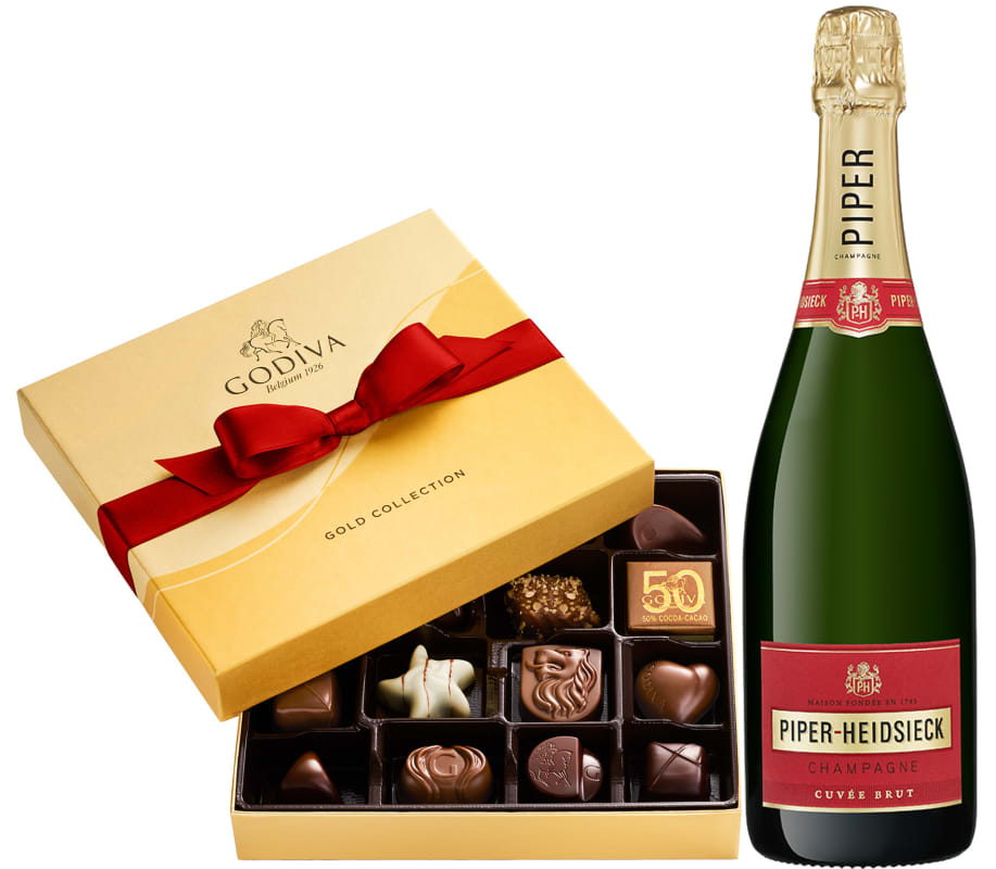 Champagne & Godiva Gift Set Gift Product Image