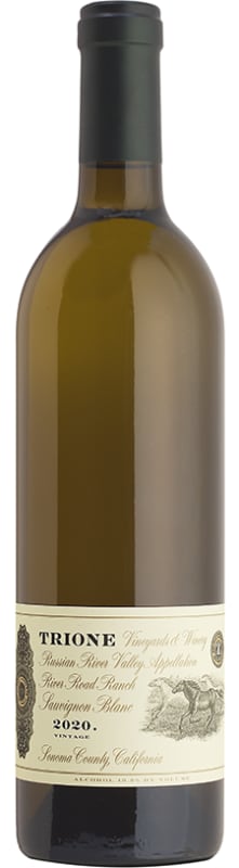 Trione River Road Ranch Sauvignon Blanc 2020 Front Bottle Shot
