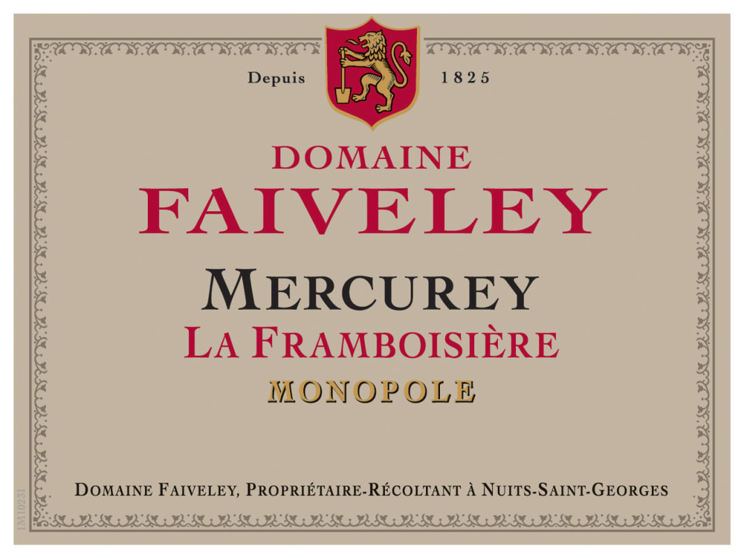 Faiveley Mercurey La Framboisiere Monopole (1.5 Liter Magnum) 2023 Front Label