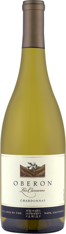 Oberon Chardonnay 2015 Front Bottle Shot