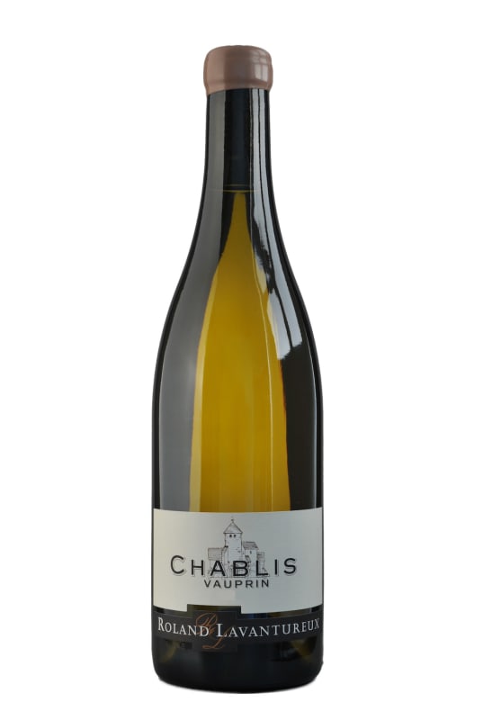 Roland Lavantureux Chablis Vauprin 2017 Front Bottle Shot