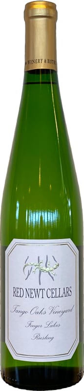Red Newt Cellars Tango Oaks Riesling 2017 Front Bottle Shot