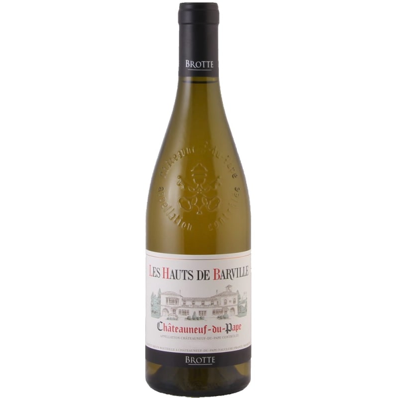 Maison Brotte Les Hauts de Barville Chateauneuf-du-Pape Blanc 2019 Front Bottle Shot