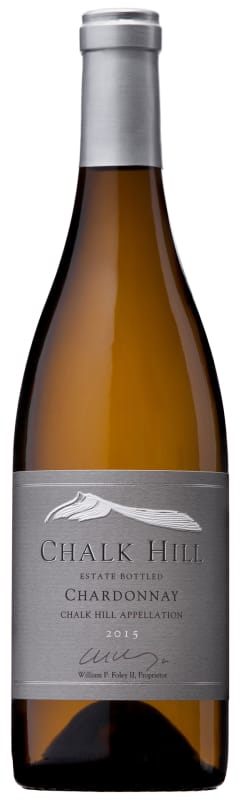 Chalk Hill Estate Chardonnay 2015 Front Bottle Shot