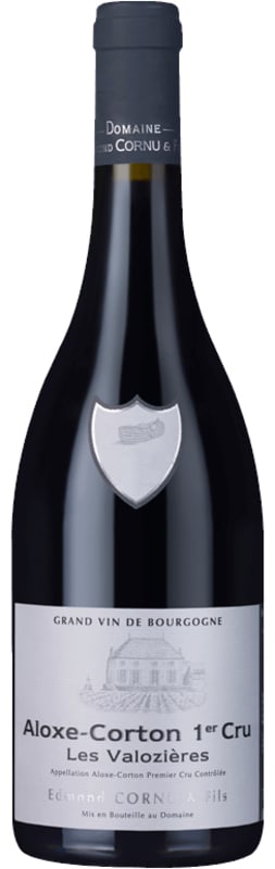 Edmond Cornu & Fils Aloxe-Corton Les Valozieres Premier Cru 2017 Front Bottle Shot