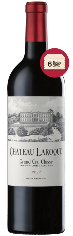 Chateau Laroque (6 Bottles in OWC) 2022 Front Bottle Shot