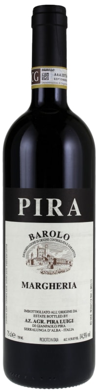 Luigi Pira Barolo Margheria 2017 Front Bottle Shot