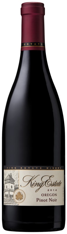King Estate Willamette Valley Pinot Noir 2014 Front Bottle Shot
