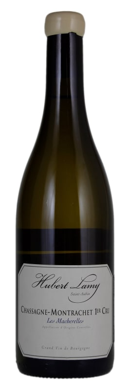 Hubert Lamy Chassagne-Montrachet Les Macherelles Premier Cru 2018 Front Bottle Shot