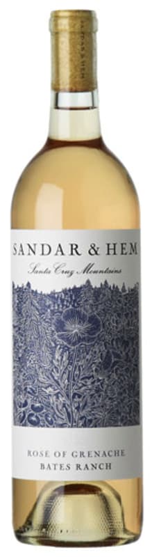Sandar & Hem Bates Ranch Rose of Grenache 2021 Front Bottle Shot