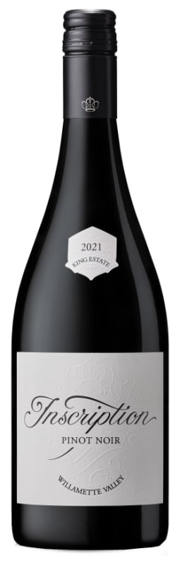King Estate Inscription Pinot Noir 2021 Front Bottle Shot