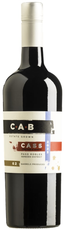 Cass Winery Estate CAB Cabernet Sauvignon 2023 Front Bottle Shot