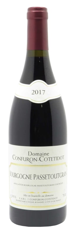 Domaine Confuron-Cotetidot Bourgogne Passetoutgrains 2017 Front Bottle Shot