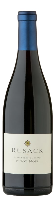 Rusack Santa Barbara Pinot Noir 2022 Front Bottle Shot