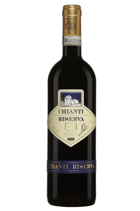 Renzo Masi Chianti Riserva 2017 Front Bottle Shot