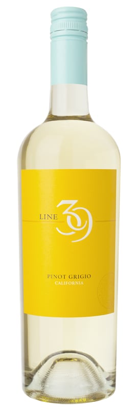Line 39 Pinot Grigio 2019 Front Bottle Shot