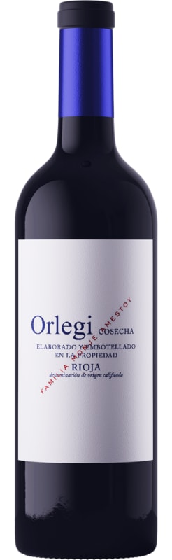 Luberri Rioja Orlegi 2022 Front Bottle Shot