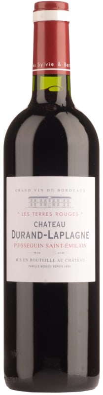 Chateau Durand-Laplagne Puisseguin Saint-Emilion Les Terres Rouges (375ML half-bottle) 2018 Front Bottle Shot