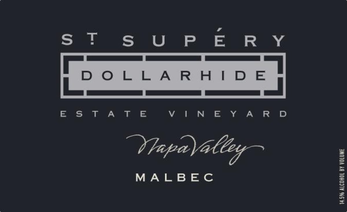 St. Supery Dollarhide Ranch Malbec 2016 Front Label