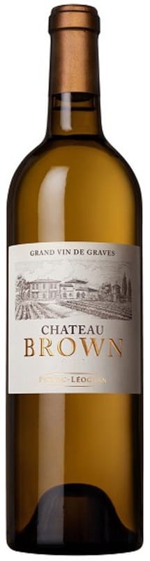 Chateau Brown Blanc 2015 Front Bottle Shot