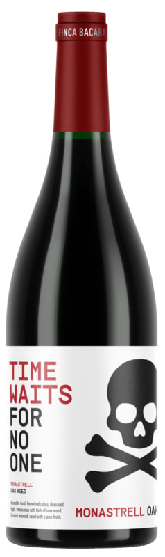 Finca Bacara Time Waits For No One Monastrell 2021 Front Bottle Shot