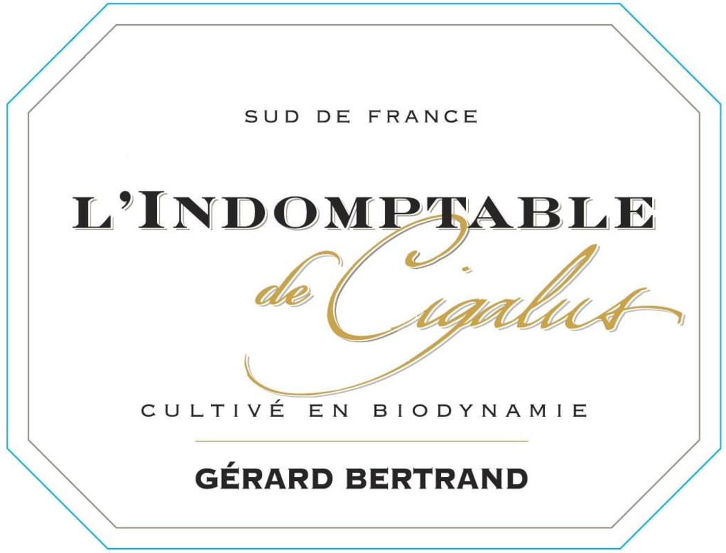Gerard Bertrand L'Indomptable de Cigalus 2016 Front Label