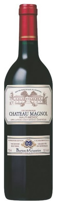 Barton & Guestier Chateau Magnol Cru Bourgeois 2014 Front Bottle Shot