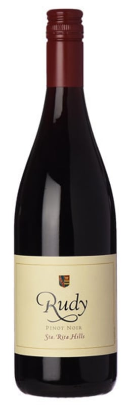Rudy Santa Lucia Highlands Pinot Noir 2015 Front Bottle Shot