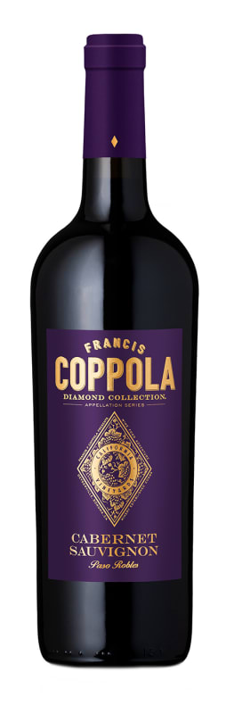 Francis Ford Coppola Diamond Collection Paso Robles Cabernet Sauvignon 2020 Front Bottle Shot