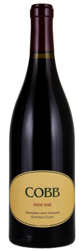 Cobb Wines Emmaline Ann Vineyard Pinot Noir 2018 Front Bottle Shot