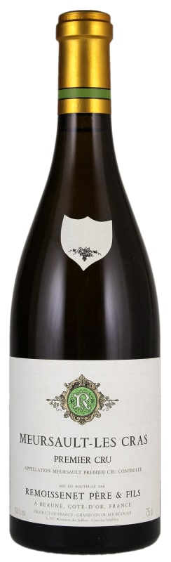 Remoissenet Meursault Les Cras Premier Cru 2018 Front Bottle Shot