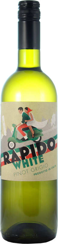 Rapido Pinot Grigio 2021 Front Bottle Shot
