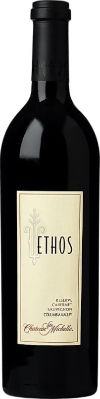 Chateau Ste. Michelle Ethos Reserve Cabernet Sauvignon 2016 Front Bottle Shot