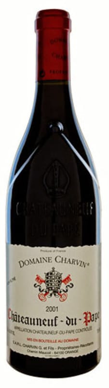 Domaine Charvin Chateauneuf-du-Pape 2001 Front Bottle Shot